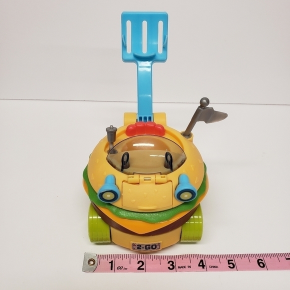 Imaginext SpongeBob SquarePants Krabby Patty Wagon Vehicle - Picture 9 of 9
